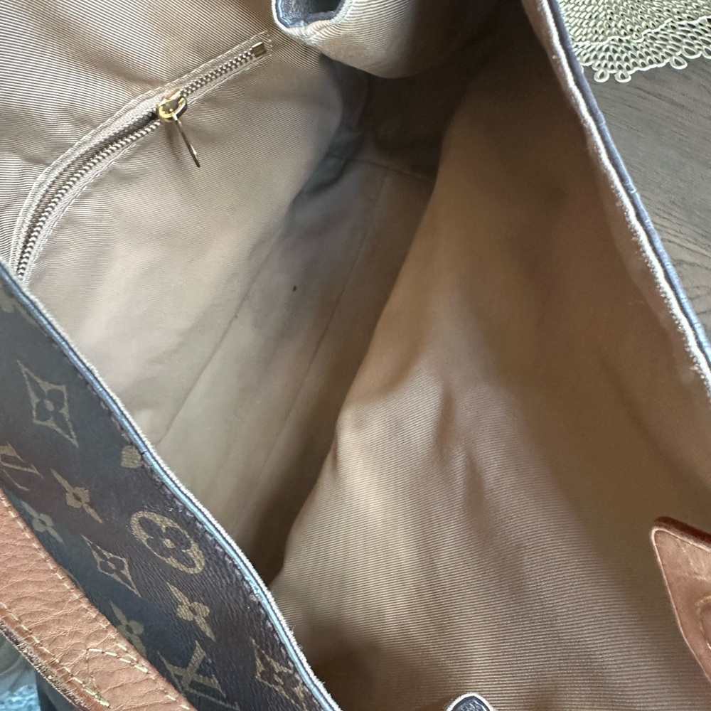 Louis Vuitton Dark Brown Monogram Shoulder Bag - Picture 10 of 12